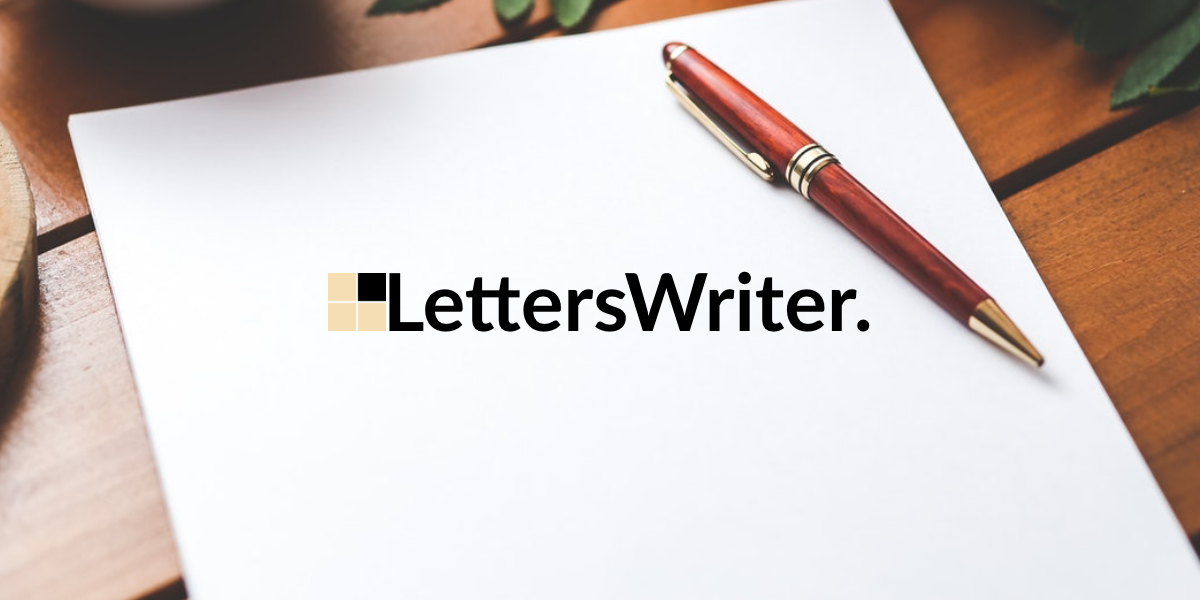 How to write a formal letter | LettersWriter